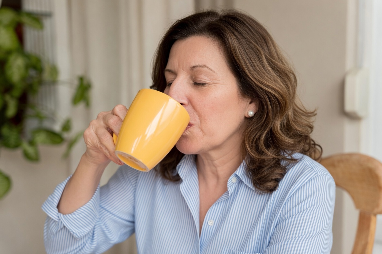 Une boisson dorée quotidienne pourrait-elle favoriser un vieillissement en bonne santé après 50 ans