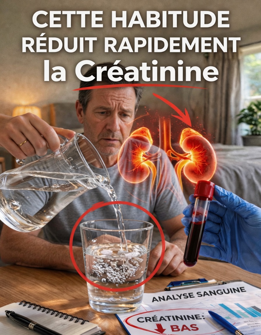 Cette simple habitude quotidienne pourrait-elle aider à maintenir la créatinine dans une plage saine ?