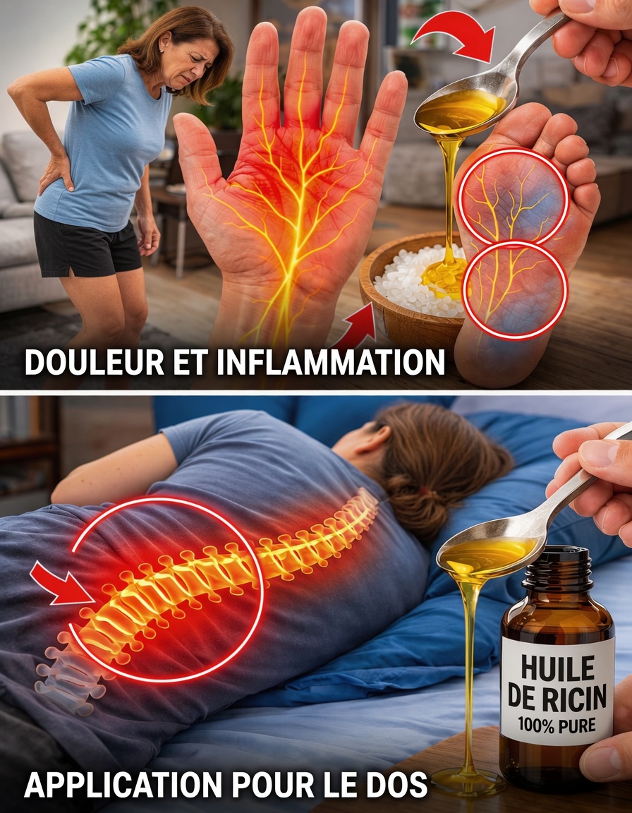 Deux gouttes d’huile de ricin sur du miel peuvent-elles devenir un doux rituel nocturne après 65 ans ?