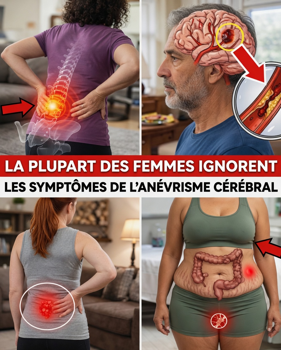 Femmes de plus de 60 ans : ces 10 signes avant-coureurs d’un anévrisme cérébral pourraient-ils être faciles à manquer ?