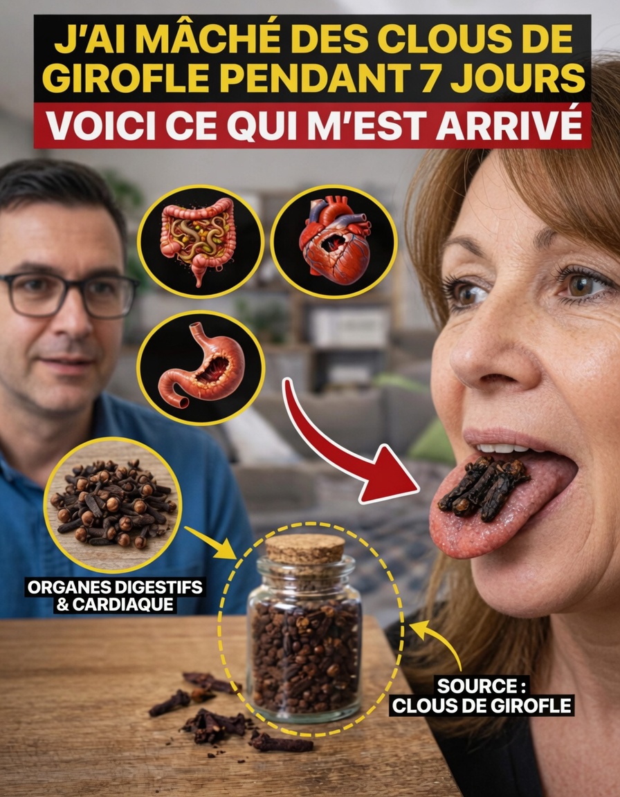 J’ai mâché des clous de girofle pendant 7 jours : une habitude quotidienne surprenante que beaucoup de seniors ignorent