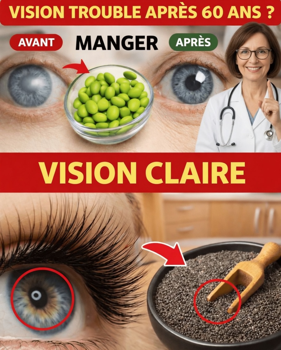 Plus de 60 ans ? 3 aliments du quotidien qui pourraient favoriser la clarté de la vision en vieillissant