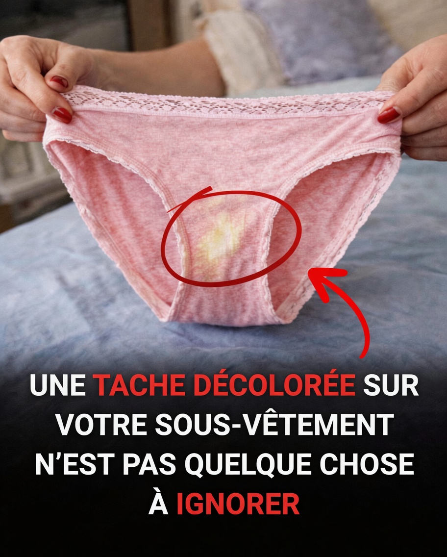 Pourquoi les sous-vêtements blanchissent-ils au centre ? Un signal discret du corps que beaucoup de femmes ignorent