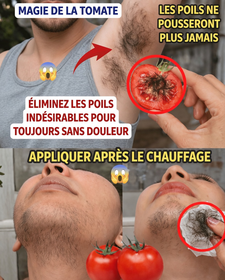 Un simple rituel à la tomate en cuisine pourrait-il aider à gérer naturellement la pilosité faciale ?