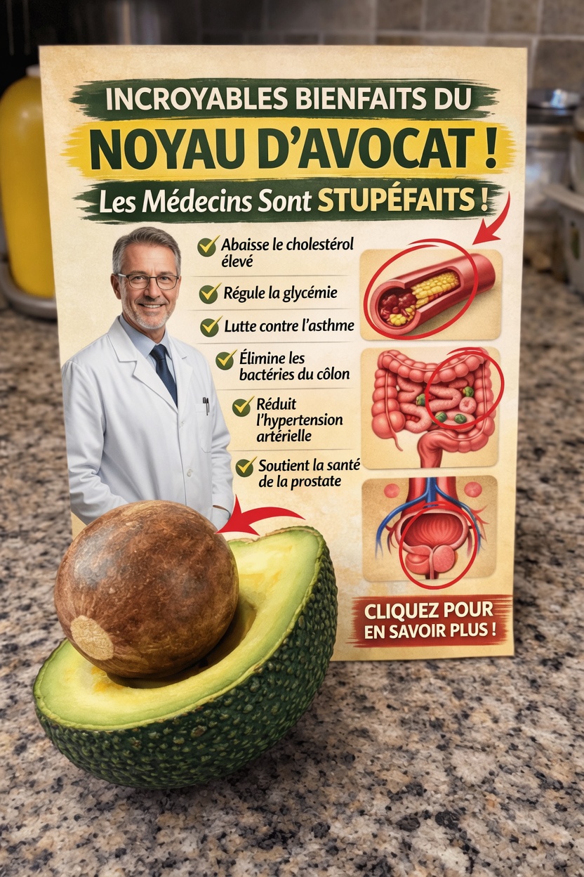 Arrêtez de jeter le noyau d’avocat : une habitude santé cachée que beaucoup ignorent