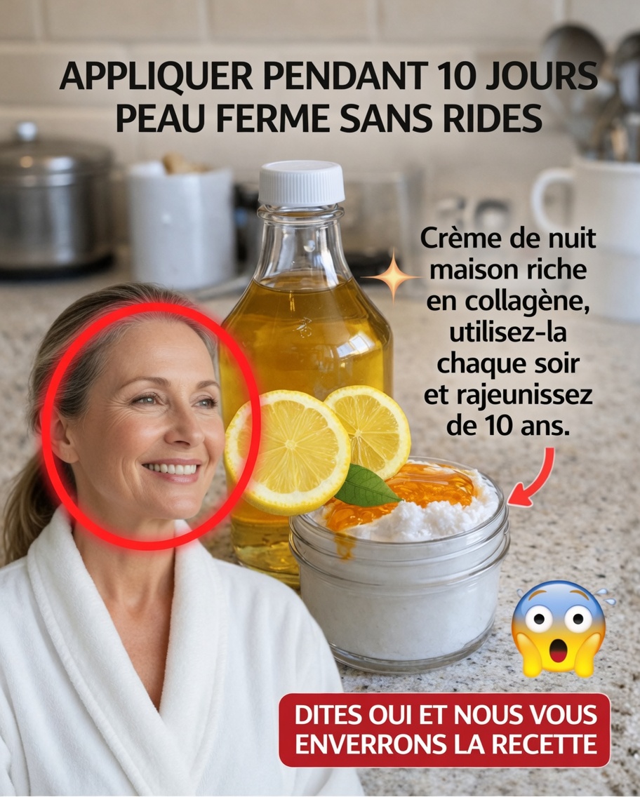 Crème anti-rides naturelle à la maison : ignorez-vous cette simple habitude de soin de la peau ?