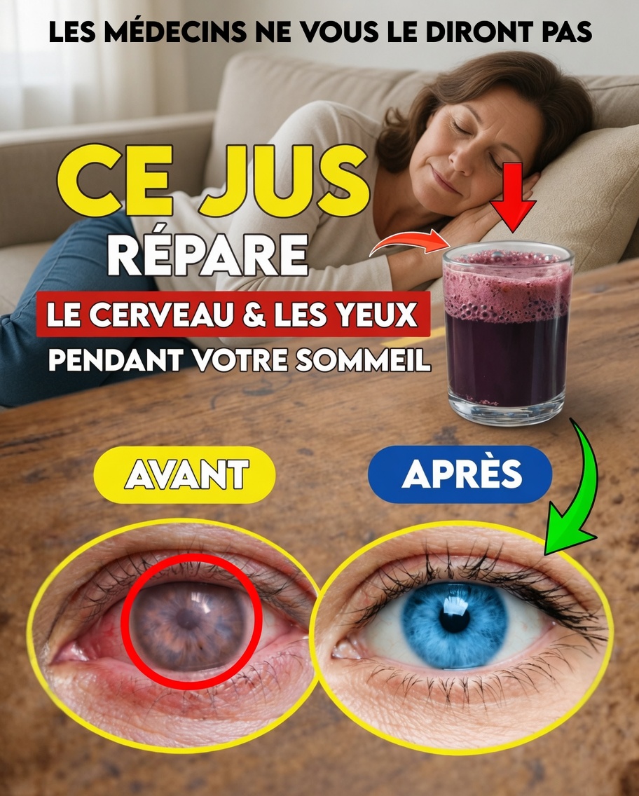 Ces 4 jus nocturnes pourraient-ils protéger votre vision et votre mémoire ?