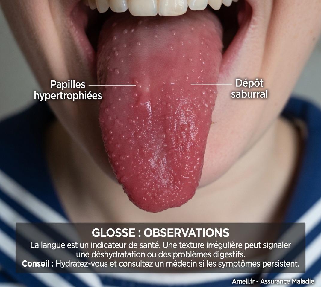 Que révèle la couleur de votre langue sur vos habitudes de santé
