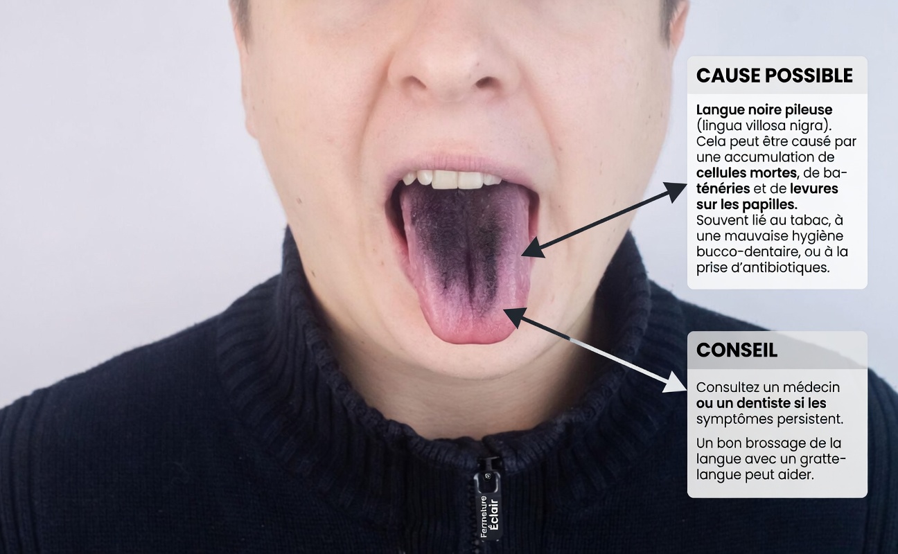 Que révèle la couleur de votre langue sur vos habitudes de santé
