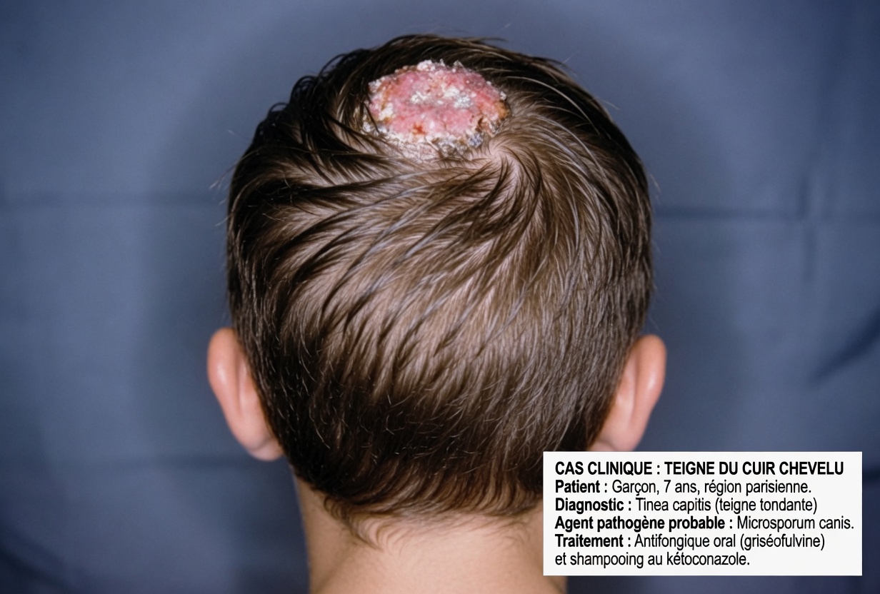 Anneaux rouges sur le cuir chevelu de votre enfant avec des cheveux qui se cassent ? Conseils essentiels pour les parents