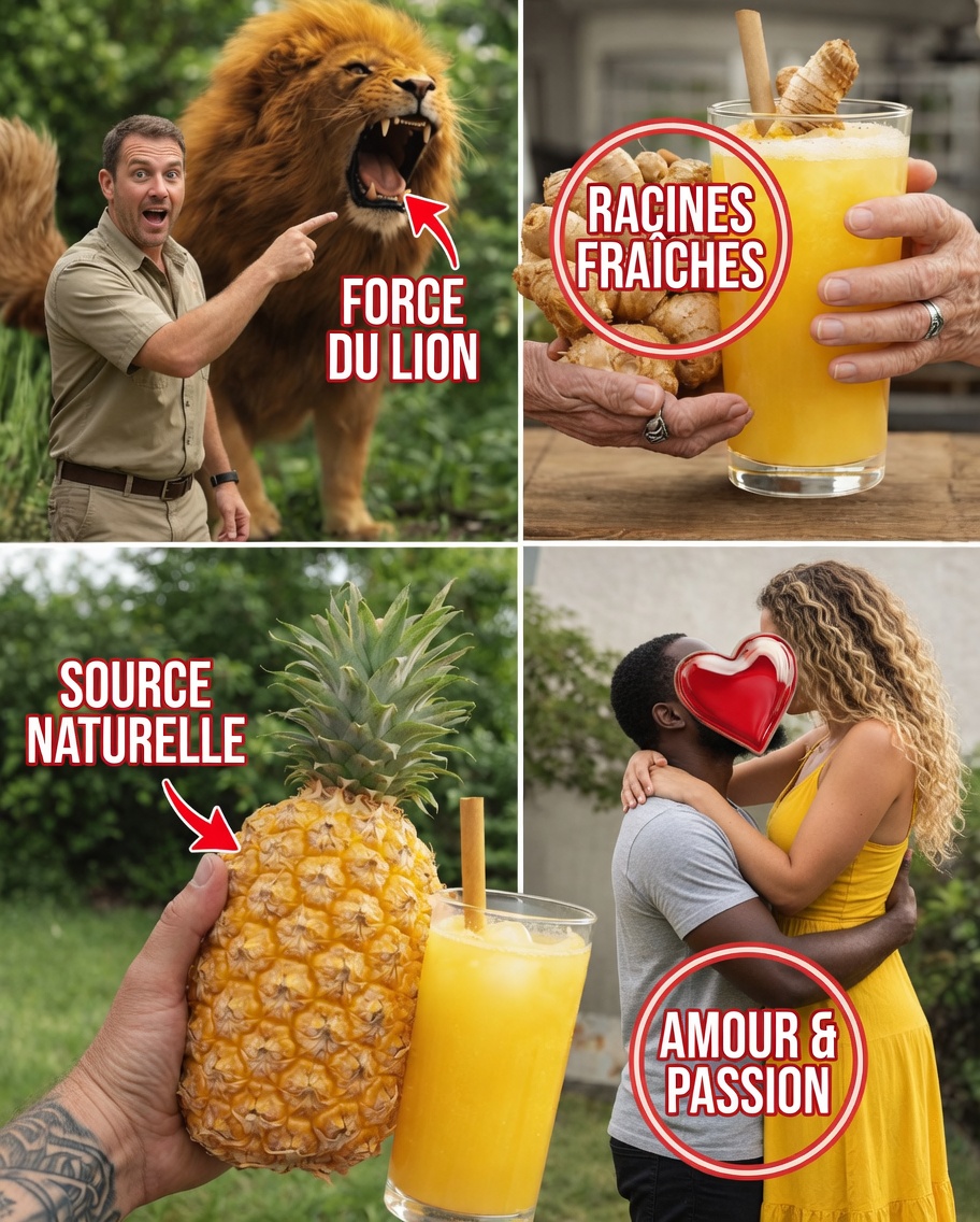 Boost de vitalité pour hommes : shot santé simple et puissant au gingembre et à l’ananas