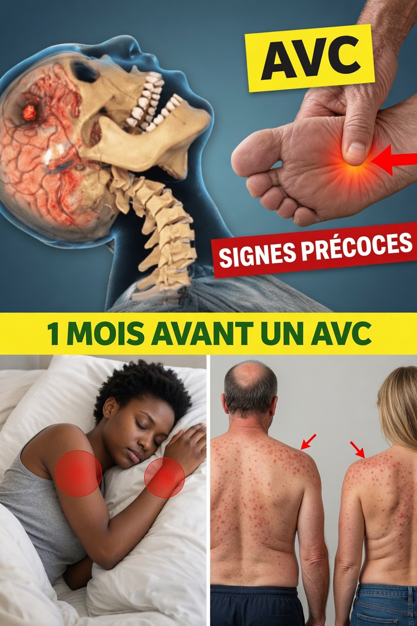 8 signes avant-coureurs d’un AVC pouvant apparaître un mois avant que la plupart des gens ne le remarquent