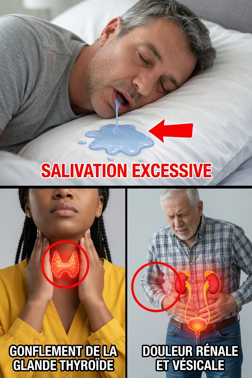 8 affections associées à la bave pendant le sommeil que vous devriez faire examiner