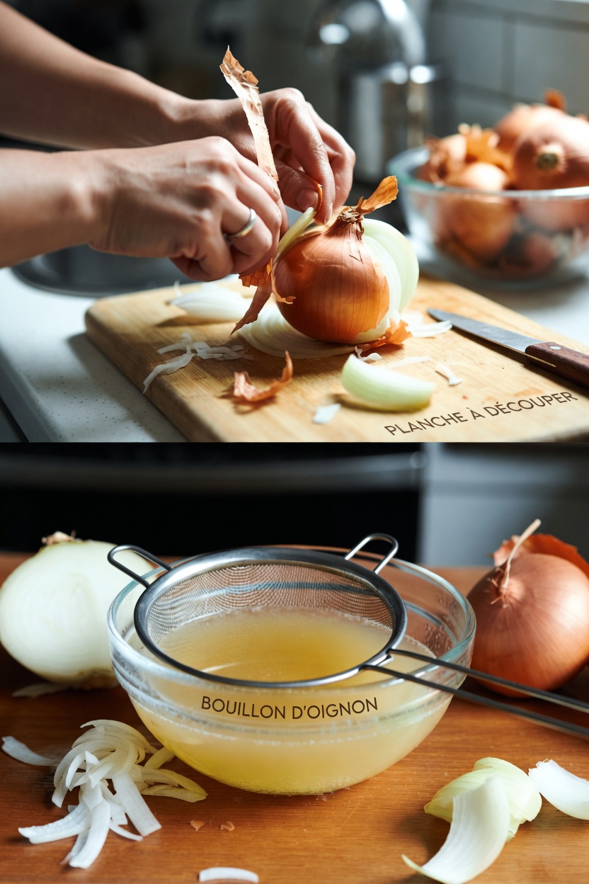 Explorer l’eau d’oignon pour votre cuir chevelu : une méthode maison simple pour rafraîchir votre routine capillaire