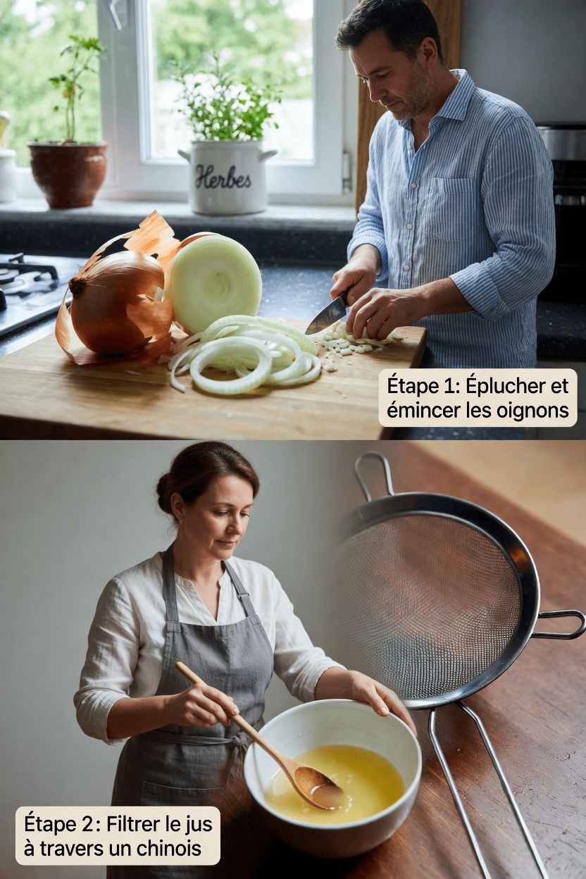 Explorer l’eau d’oignon pour votre cuir chevelu : une méthode maison simple pour rafraîchir votre routine capillaire