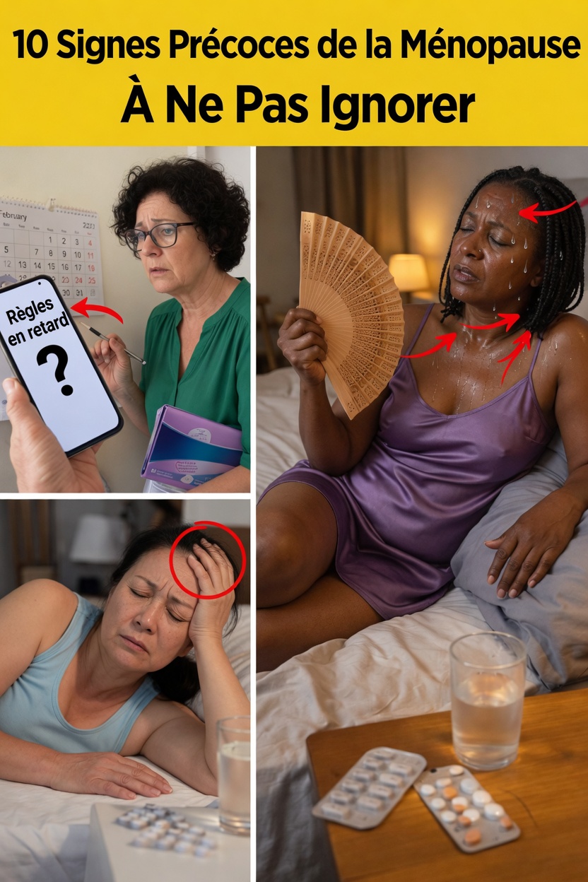 12 signes avant-coureurs précoces de la ménopause que toutes les femmes dans la trentaine et la quarantaine devraient reconnaître