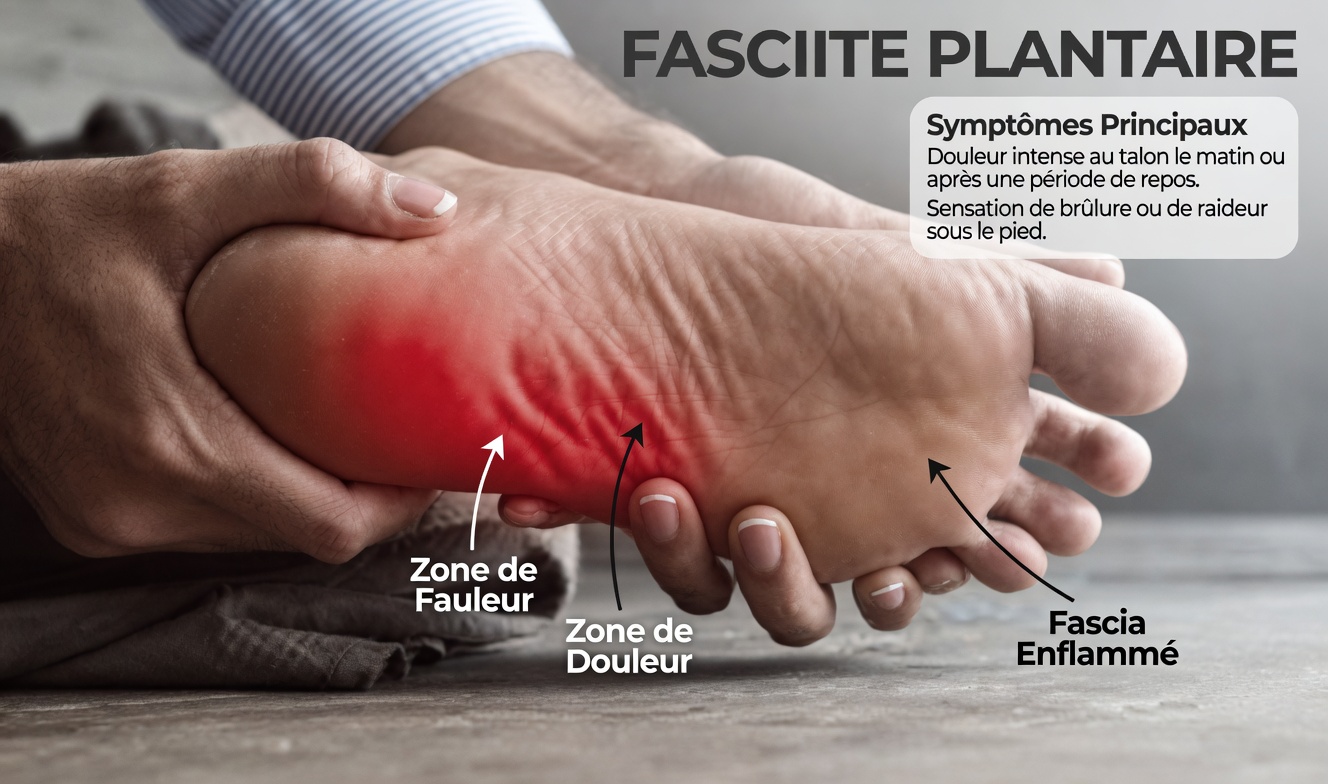 Que signifie le fait que votre pied devienne soudainement rouge, gonflé et qu’il vous brûle ?