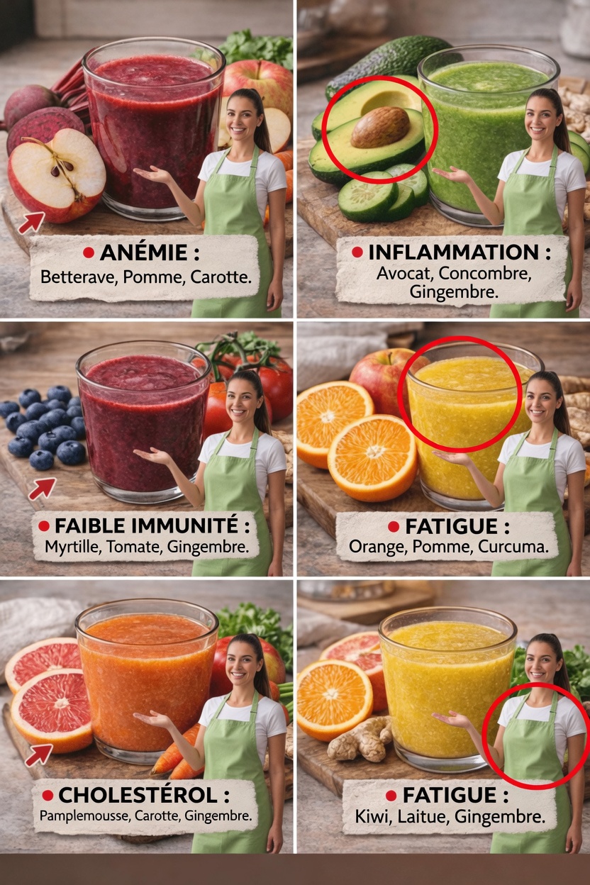 7 Jus Matinaux Rafraîchissants pour Soutenir l’Équilibre Naturel de Votre Corps Chaque Jour