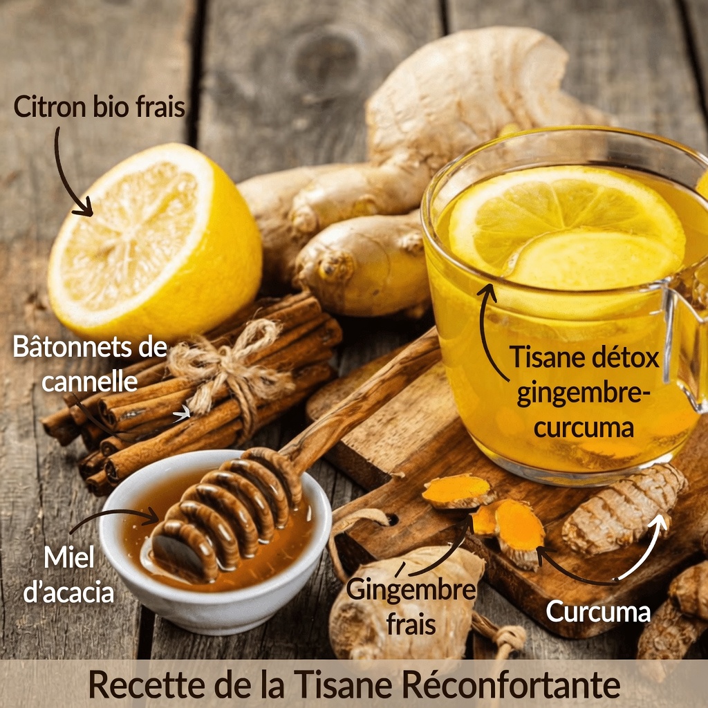 Comment commencer votre journée en pleine forme et la terminer sereinement : la tisane ultime du matin et après le dîner à l’ail, au curcuma, à l’oignon, au gingembre, à la cannelle et aux feuilles de goyave