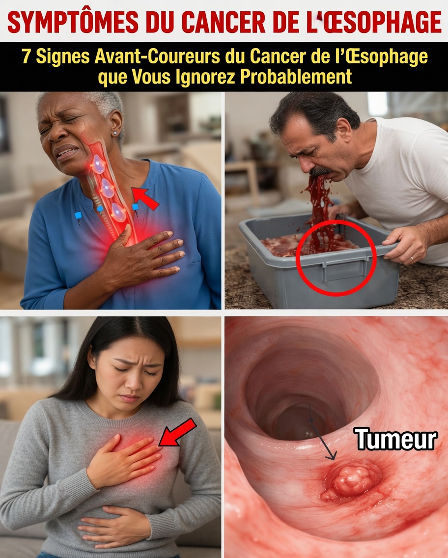 7 signes avant-coureurs du cancer de l’œsophage que vous pourriez négliger dans votre routine quotidienne