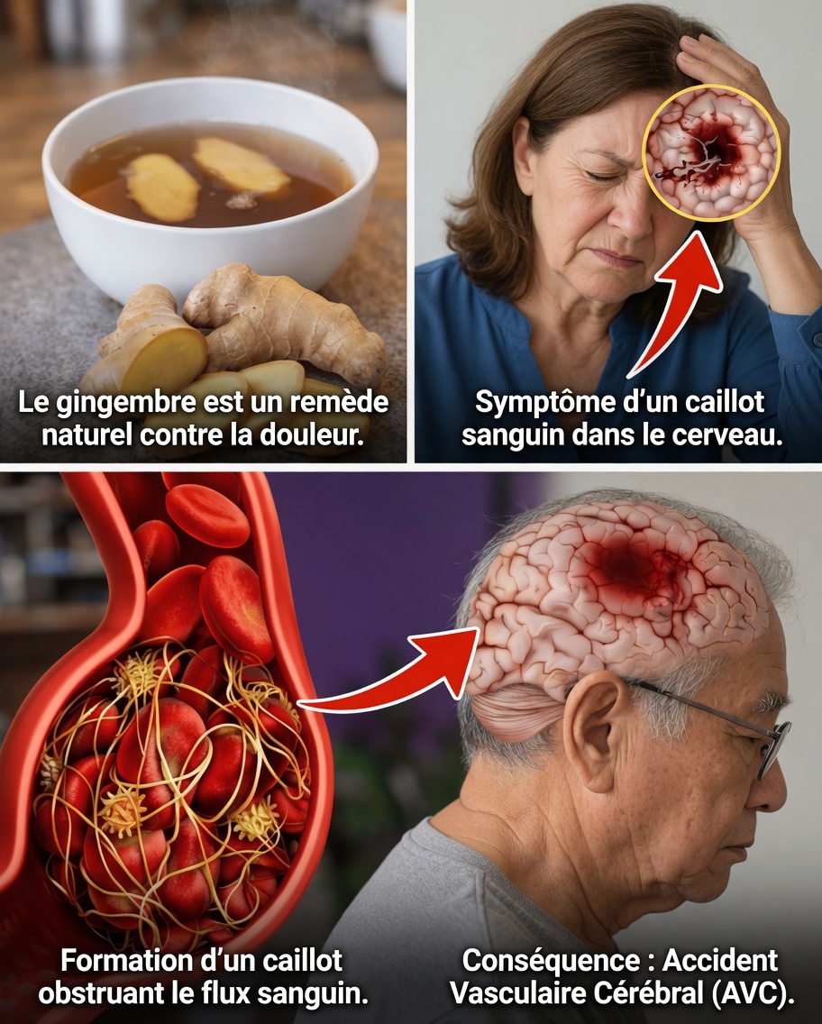 Le thé au gingembre pourrait-il être un moyen naturel de favoriser une bonne circulation sanguine, plus efficace que l’aspirine ?