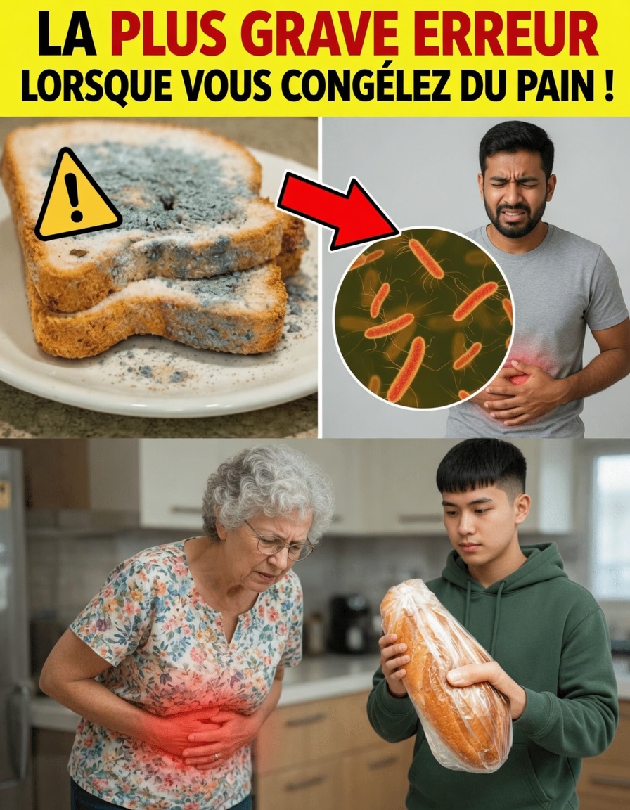 La principale erreur que tout le monde commet en congelant du pain et comment l’éviter pour une meilleure sécurité alimentaire