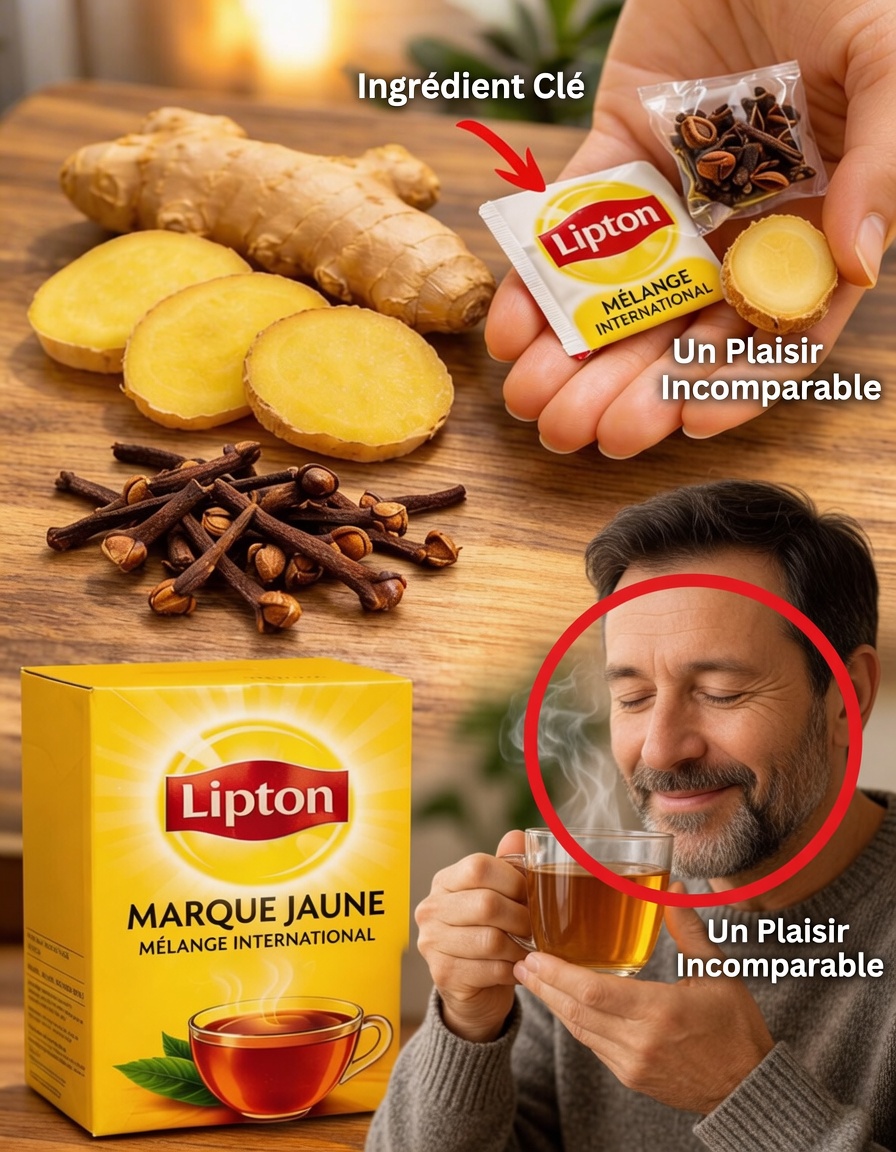 Lipton, Boisson bien-être quotidienne gingembre et clous de girofle : une habitude simple pour soutenir le confort au quotidien naturellement