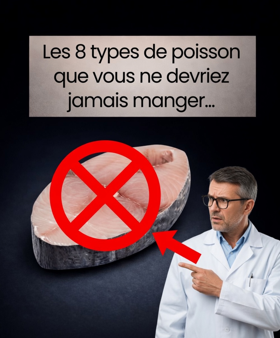Top 8 types de poissons que vous ne devriez jamais manger