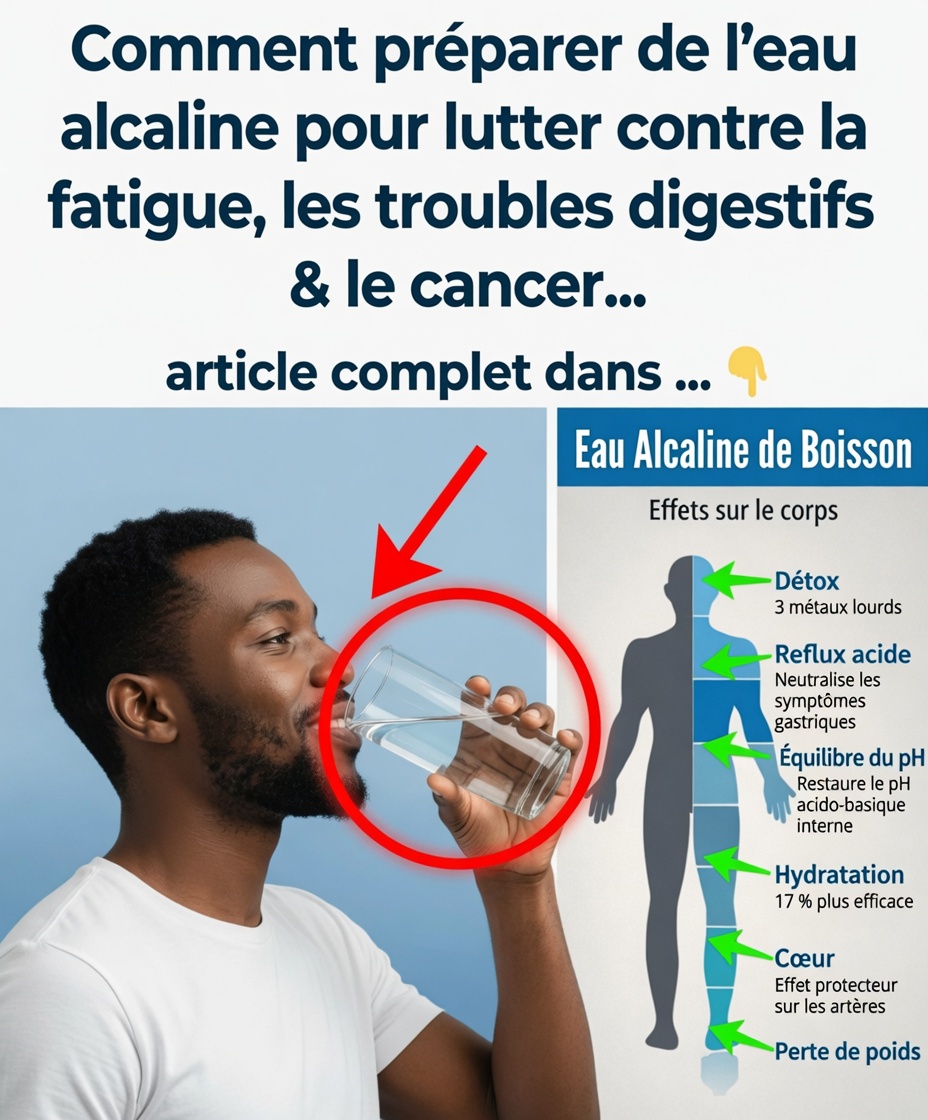 Comment faire de l’eau alcaline pour lutter contre la fatigue, les troubles digestifs et le cancer