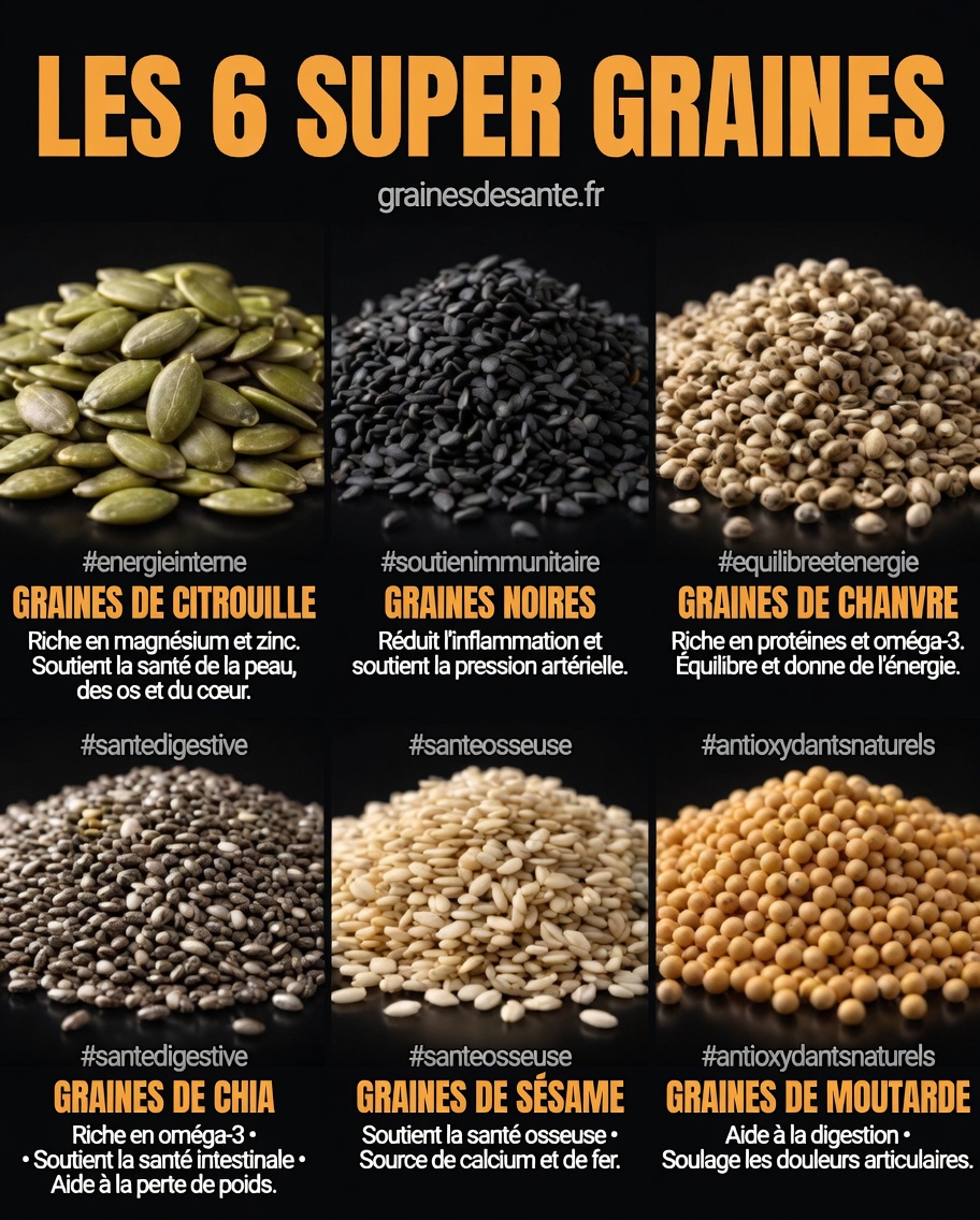 Le cancer DÉTESTE quand les seniors mangent ces 6 minuscules graines chaque jour (confirmé par la science, pas par le buzz)