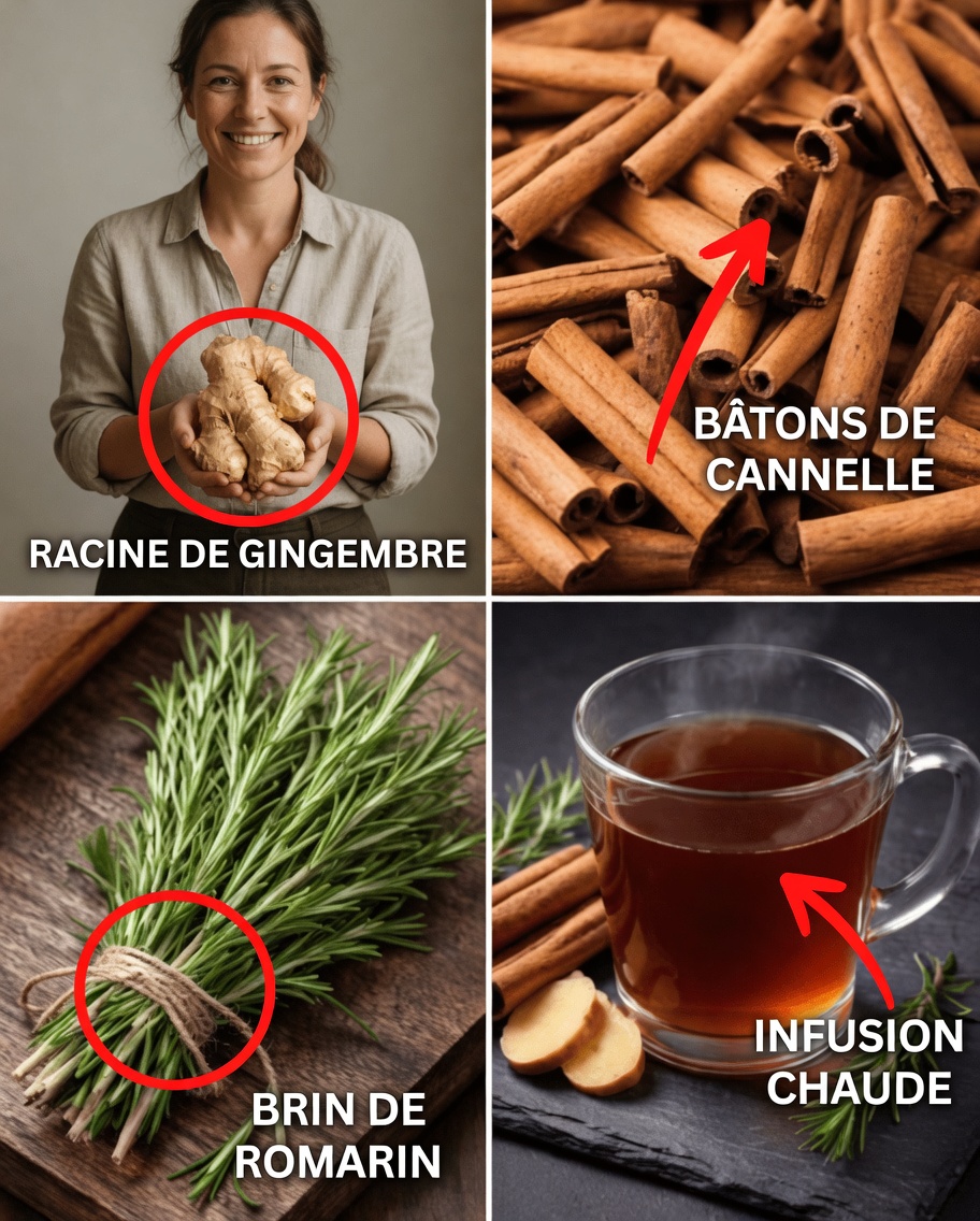 Curcuma, cannelle et romarin : la recette ultime de thé détox à essayer ce soir
