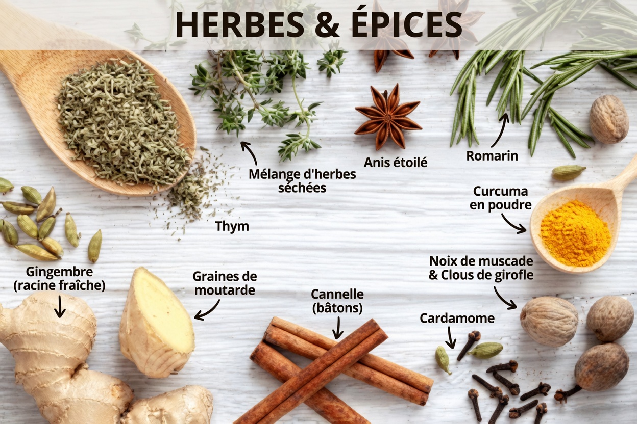 Curcuma, cannelle et romarin : la recette ultime de thé détox à essayer ce soir