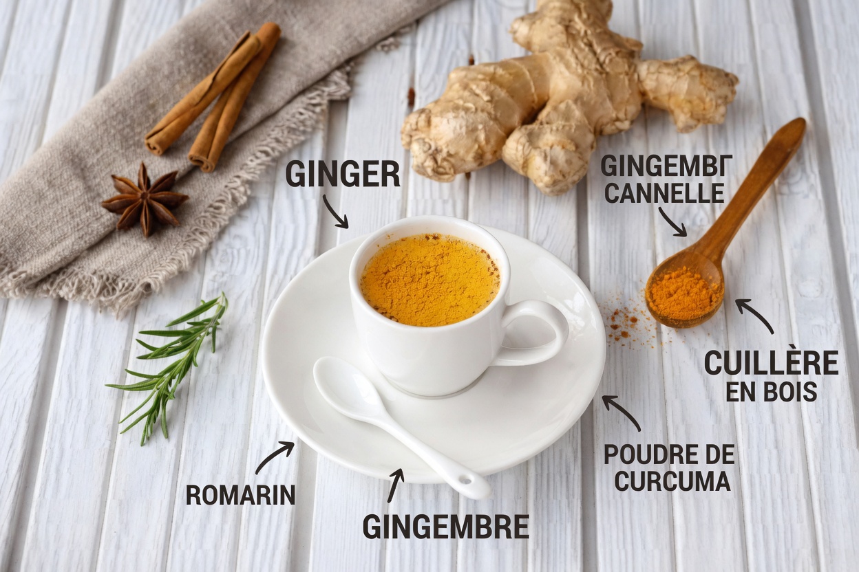 Curcuma, cannelle et romarin : la recette ultime de thé détox à essayer ce soir