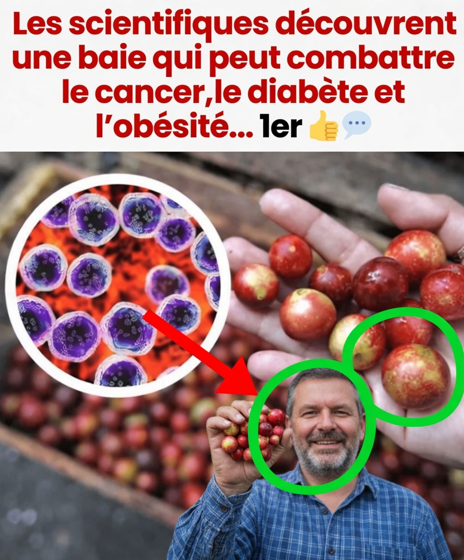 Des scientifiques découvrent une baie capable de lutter contre le cancer, le diabète et l’obésité