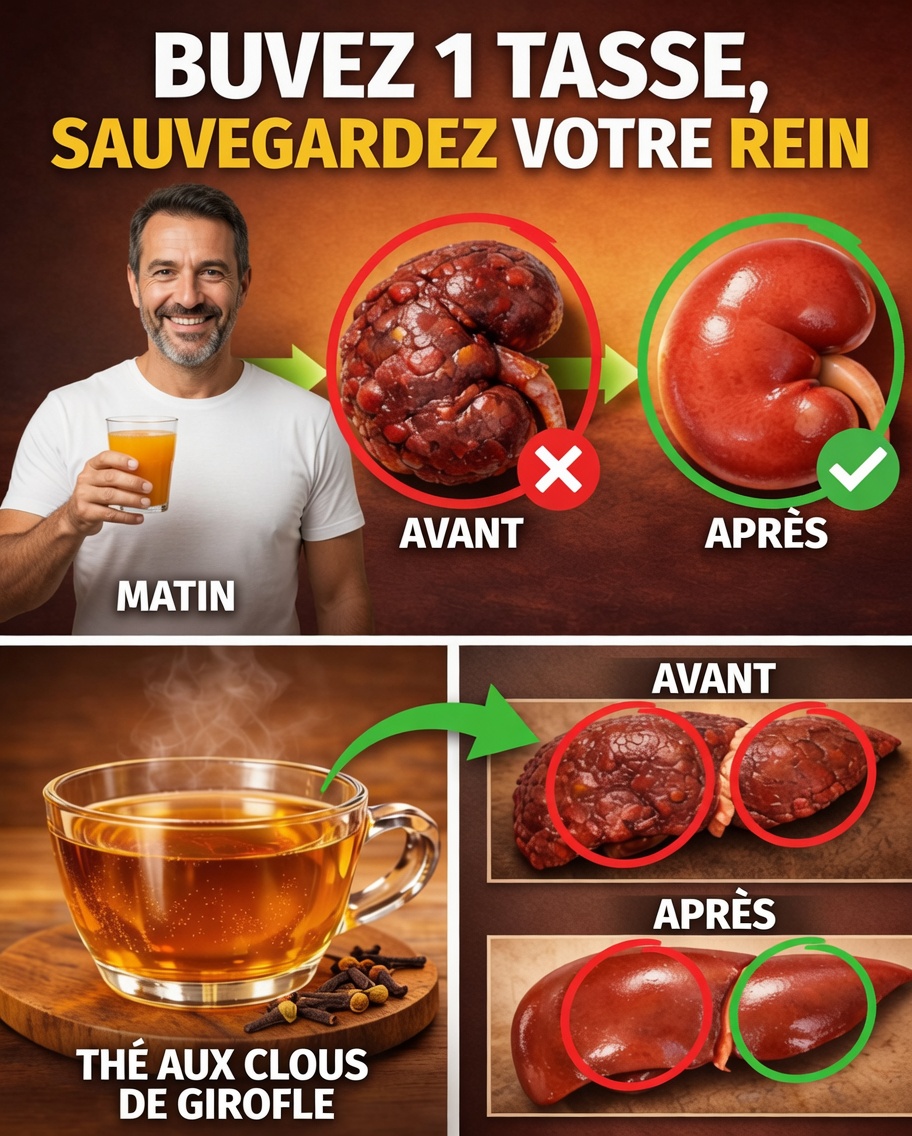 11 boissons du soir qui aident à RÉDUIRE la créatinine et à réparer vos reins pendant la nuit (dès ce soir !)