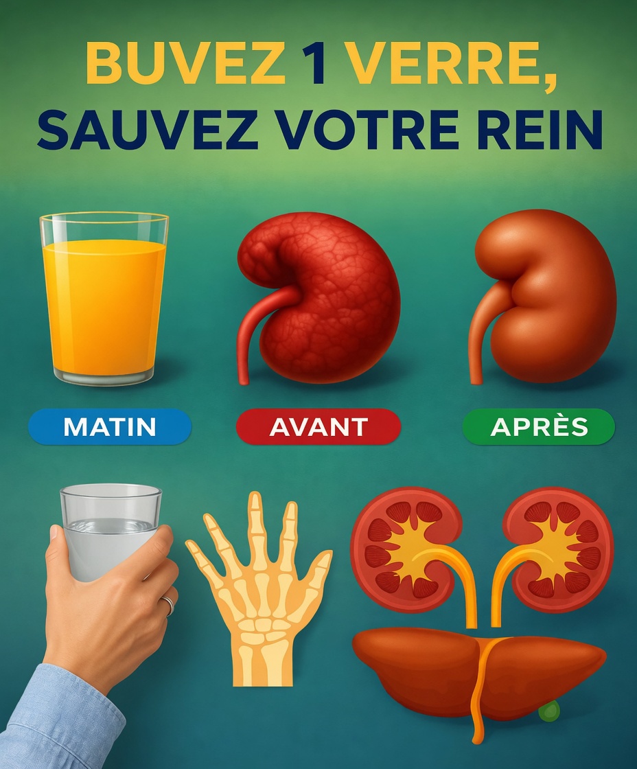 Une seule tasse par jour et vos reins commenceront à récupérer