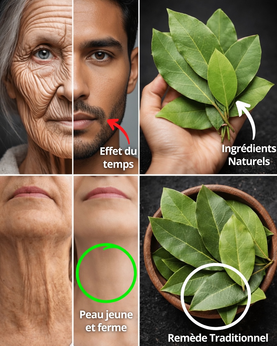 Le secret de la feuille pour une peau lisse : le remède au laurier qui efface naturellement les rides pendant la nuit