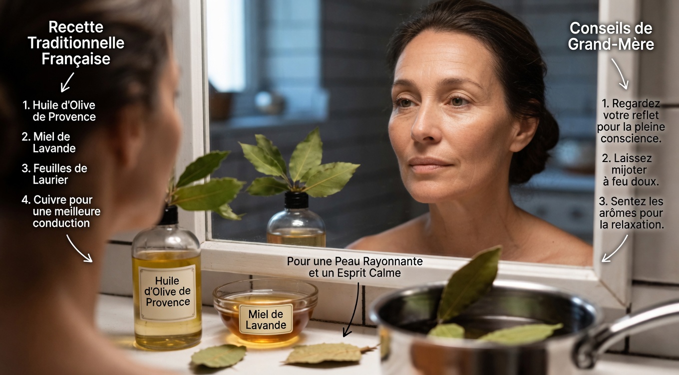 Le secret de la feuille pour une peau lisse : le remède au laurier qui efface naturellement les rides pendant la nuit