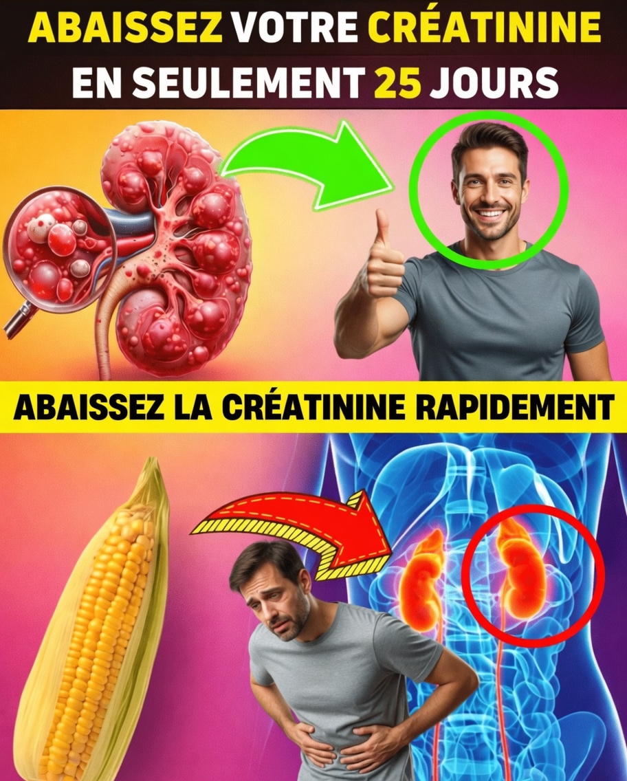 Les meilleurs superaliments susceptibles de soutenir la santé rénale et l’équilibre de la créatinine en seulement 25 jours