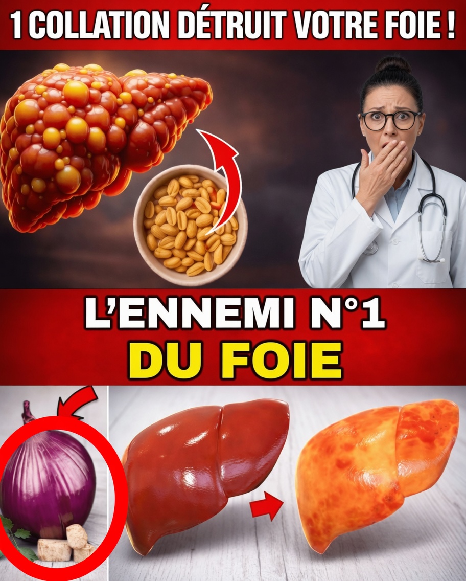 RÉVÉLÉ ! Cet aliment DÉTRUIT votre FOIE (et vous n’en avez aucune idée) ! L’ennemi n°1 du foie gras