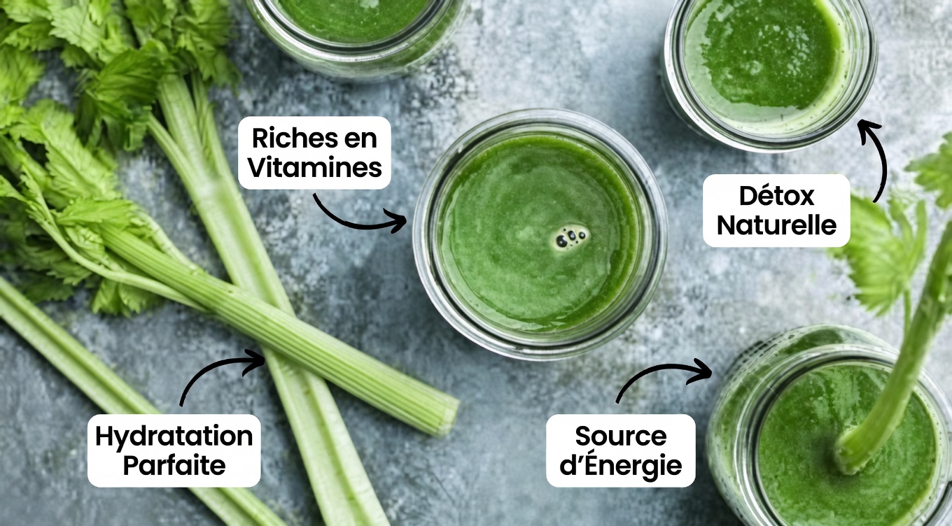 Rafraîchissez votre journée avec un jus vert de céleri, persil et citron vert (une voie simple pour se sentir plus léger)