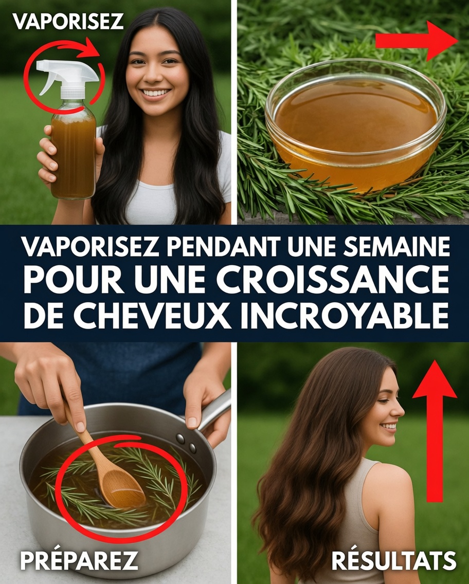 Ce que vous pourriez remarquer en utilisant de l’huile de romarin sur vos cheveux chaque jour pendant 30 jours