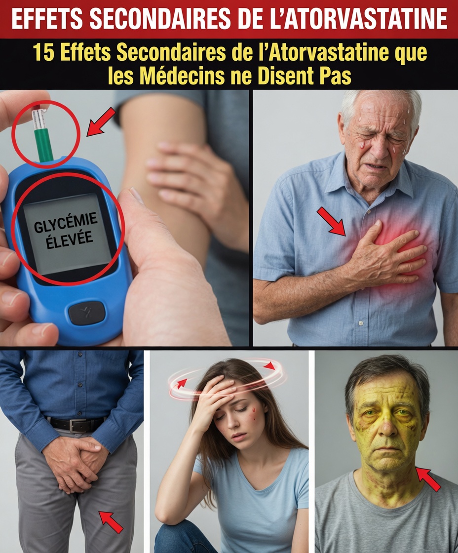 15 effets secondaires potentiels de l’atorvastatine à connaître : un guide équilibré pour votre parcours de santé cardiaque