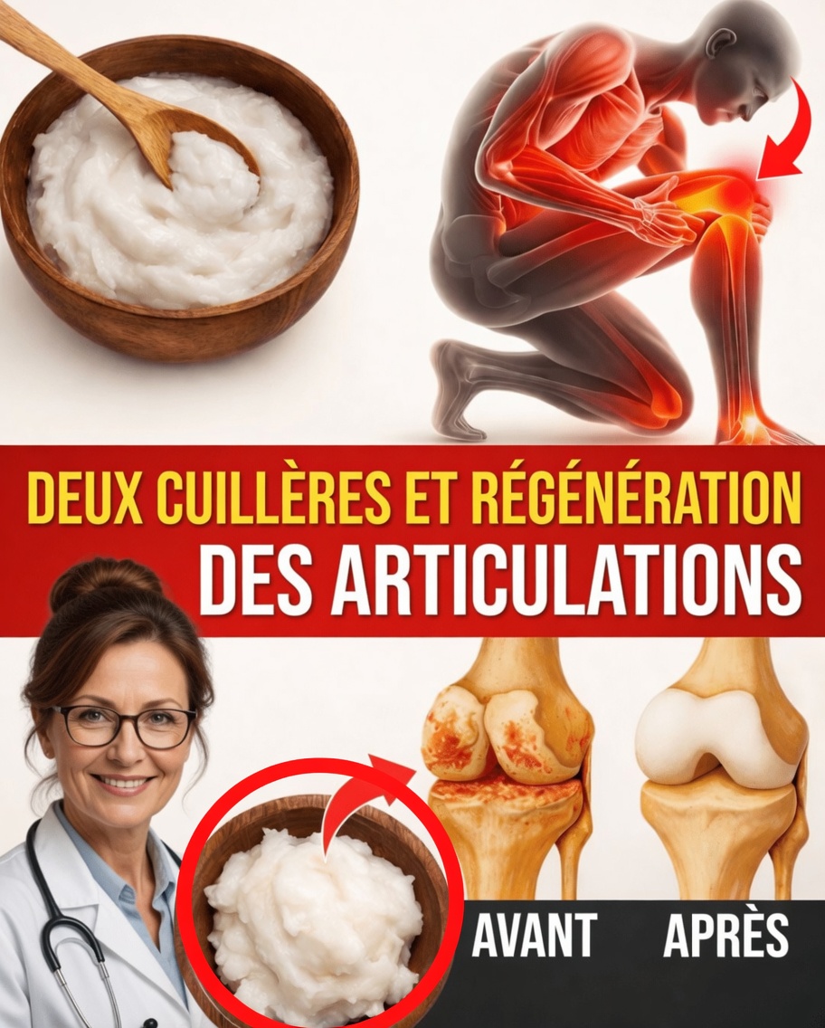 Un aliment pour reconstruire rapidement le cartilage du genou