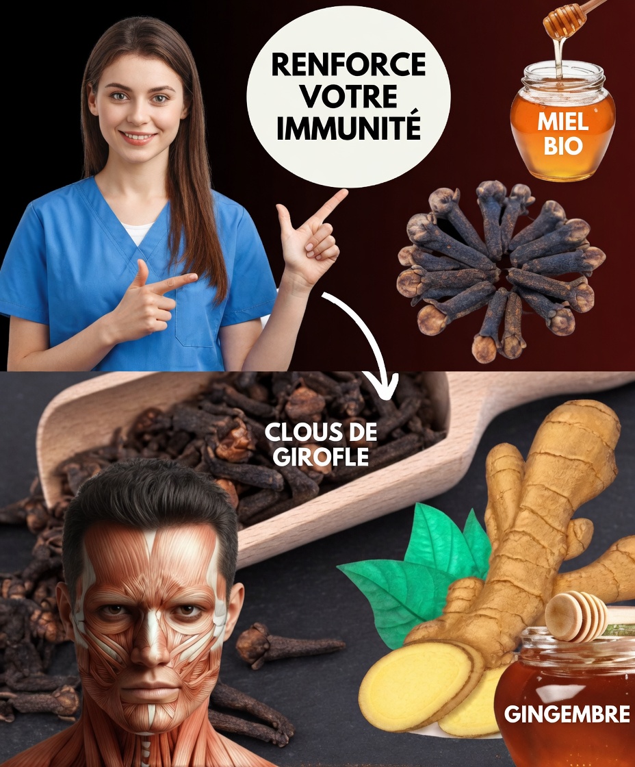 Gingembre, clou de girofle et miel : 18 bienfaits surprenants pour la santé de ce puissant trio naturel