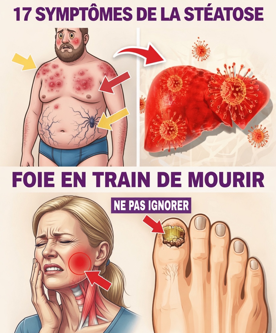 17 Signes silencieux que votre foie appelle à l’aide (même si vous vous sentez « bien » en ce moment)