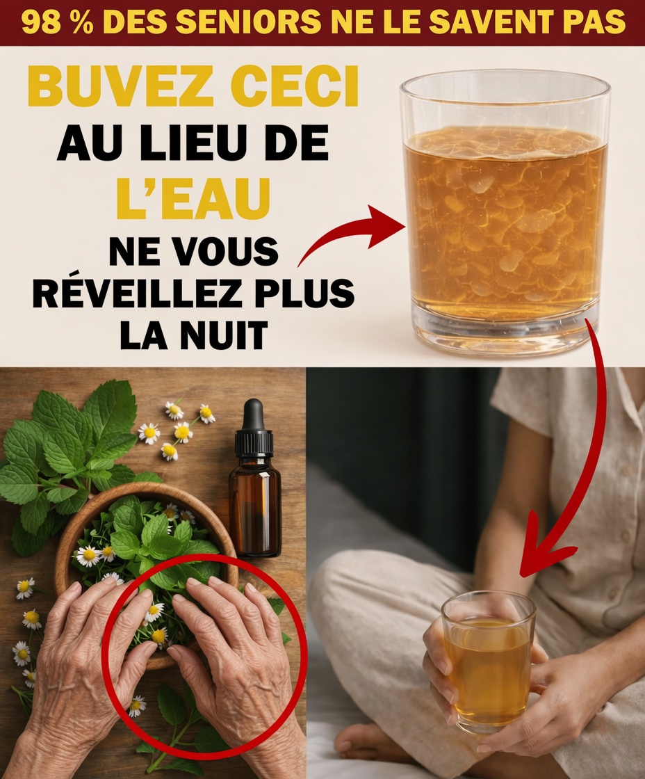 Plus de 60 ans ? Vous vous réveillez à 2 h du matin chaque nuit ? Sirotez CECI 60 minutes avant de vous coucher pour un sommeil plus profond et ininterrompu