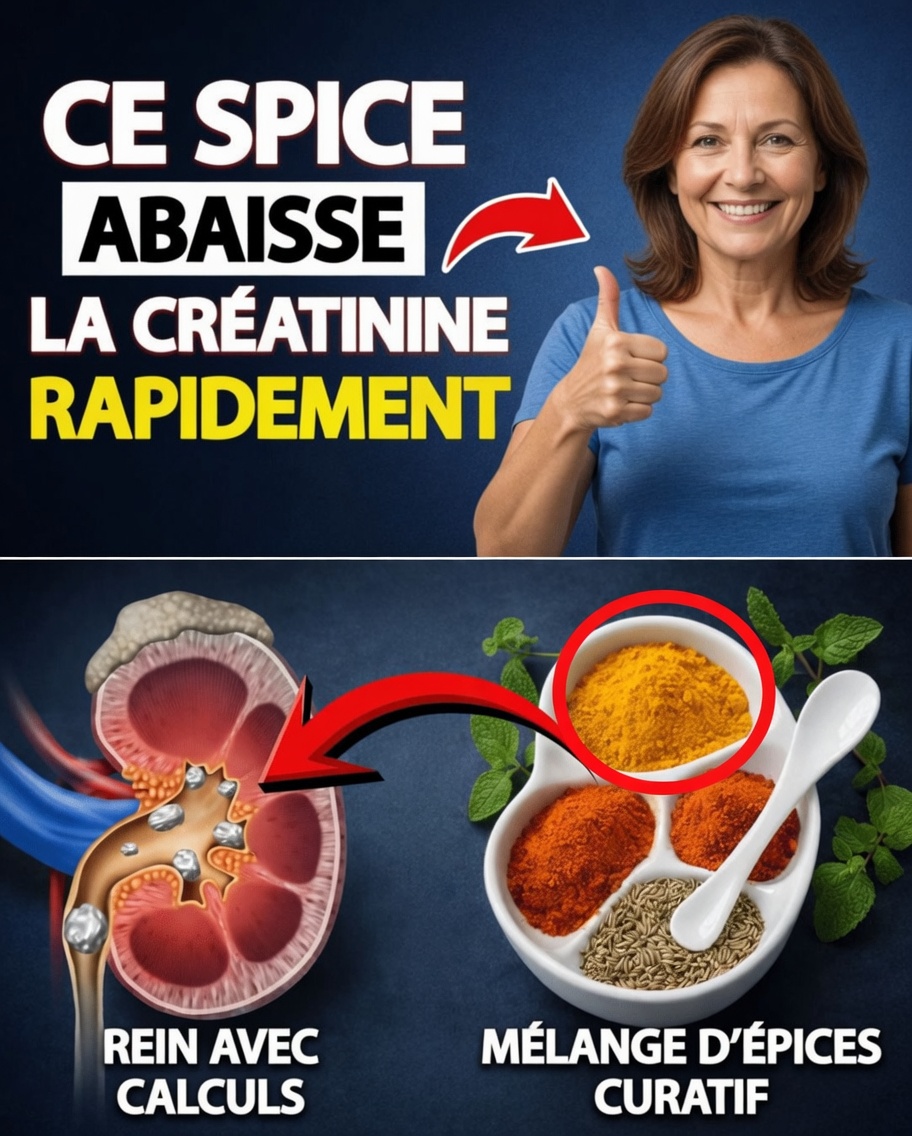 Top 3 des épices qui éliminent INSTANTANÉMENT les toxines et soignent les reins naturellement – sentez-vous plus léger en QUELQUES JOURS !