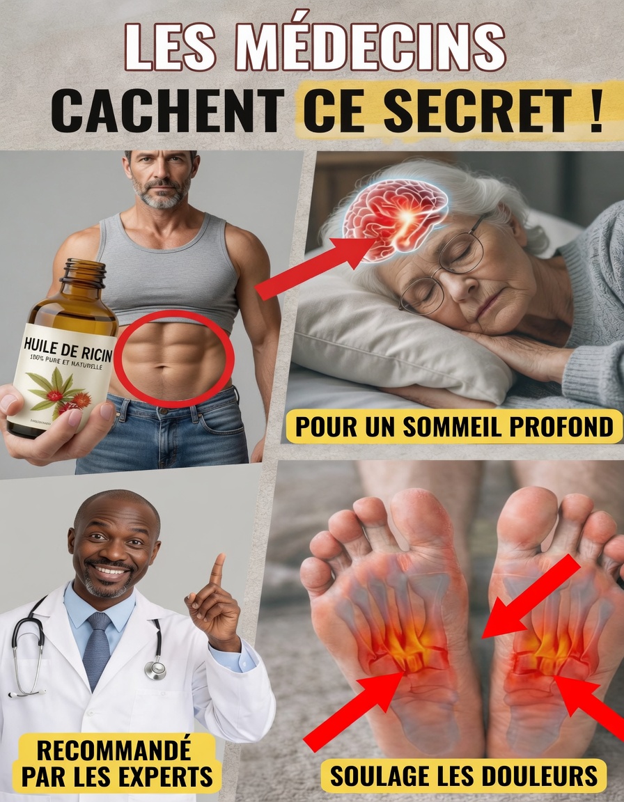 Découvrez l’huile de ricin avant de vous coucher : une simple habitude nocturne qui peut soutenir votre routine du soir et la sensation de fraîcheur au réveil