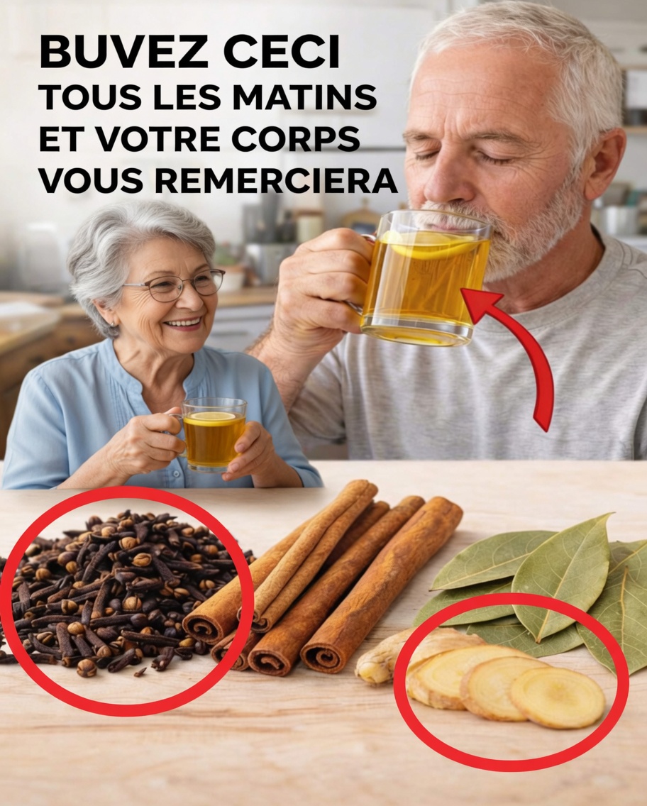 Découvrez les étapes simples pour préparer chaque matin un thé chaud aux clous de girofle, à la cannelle, au laurier et au gingembre pour un démarrage tout en douceur